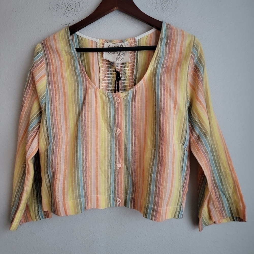 Ace & Jig Imogen Top in Peace size XL NWT